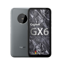Мобільний телефон GIGASET GX6 IM TITANIUM GREY (захист за військовим стандартом MIL-STD-810H + IP68) зі змінним акумулятором