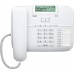 Телефон Gigaset DA710 білий з монохромним дисплеєм