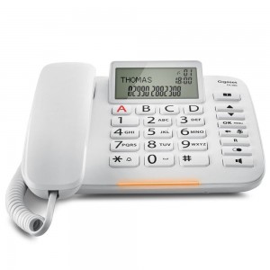 Дротовий аналоговий телефон Gigaset DL380 IM WHITE (S30350S217R102)